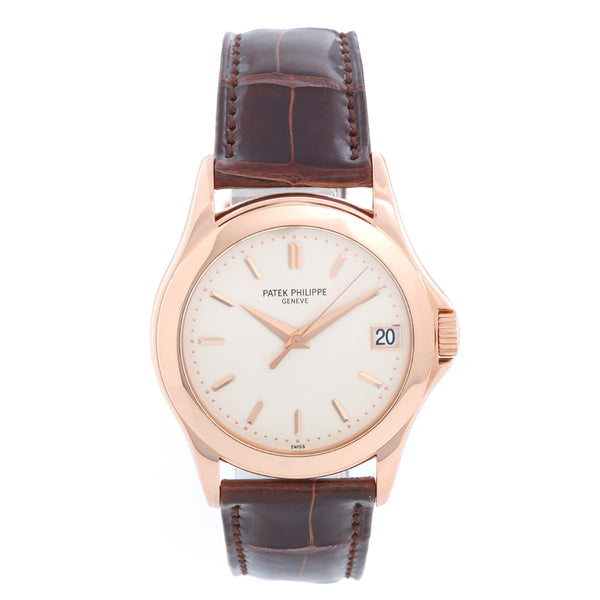 Patek Philippe  Calatrava Men's 18k Rose Gold Watch 315/190