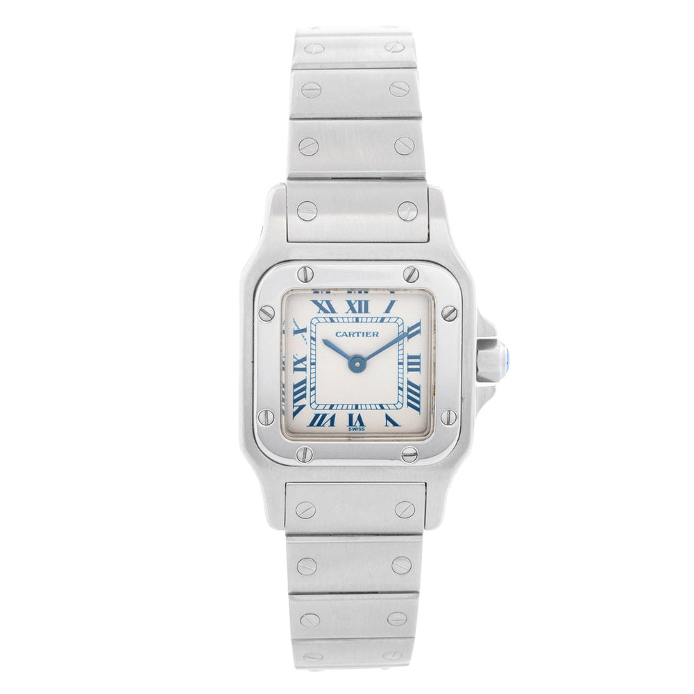 Cartier Santos Galbee Small Ladies Watch 1565