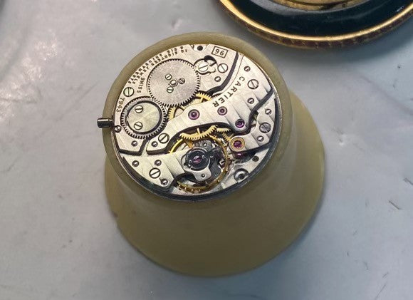 Cartier Fine Gold and Blood Stone Pocket Watch