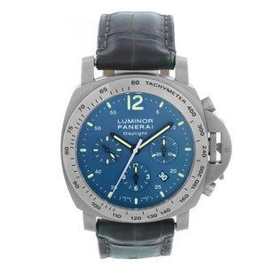Panerai  Luminor Daylight Chronograph Titanium Mens Watch PAM 326
