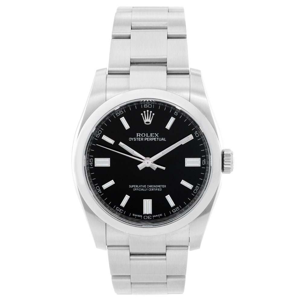 Rolex Oyster Perpetual Men's Stainless Steel Watch 116000