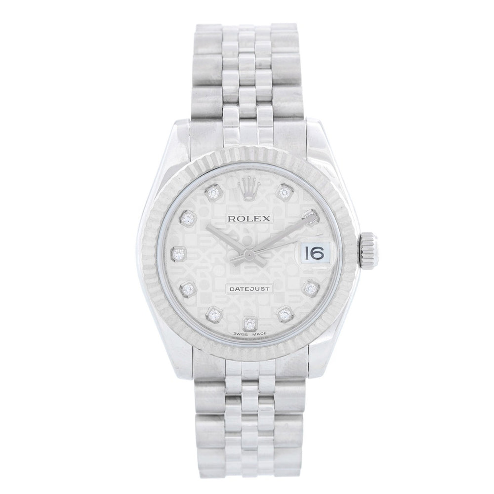 Rolex Datejust Midsize Men's or Ladies Steel Watch 178274