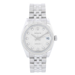 Rolex Datejust Midsize Men's or Ladies Steel Watch 178274