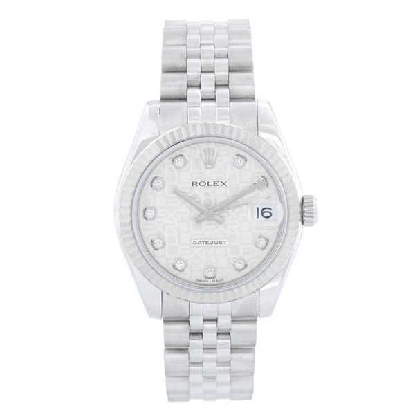 Rolex Datejust Midsize Men's or Ladies Steel Watch 178274