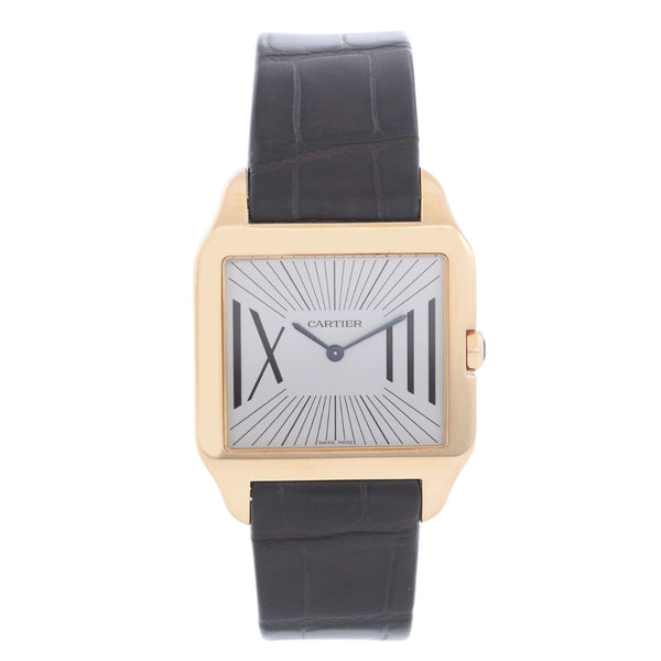 Cartier Santos Ladies Dumont 18k Rose Gold ref 2650