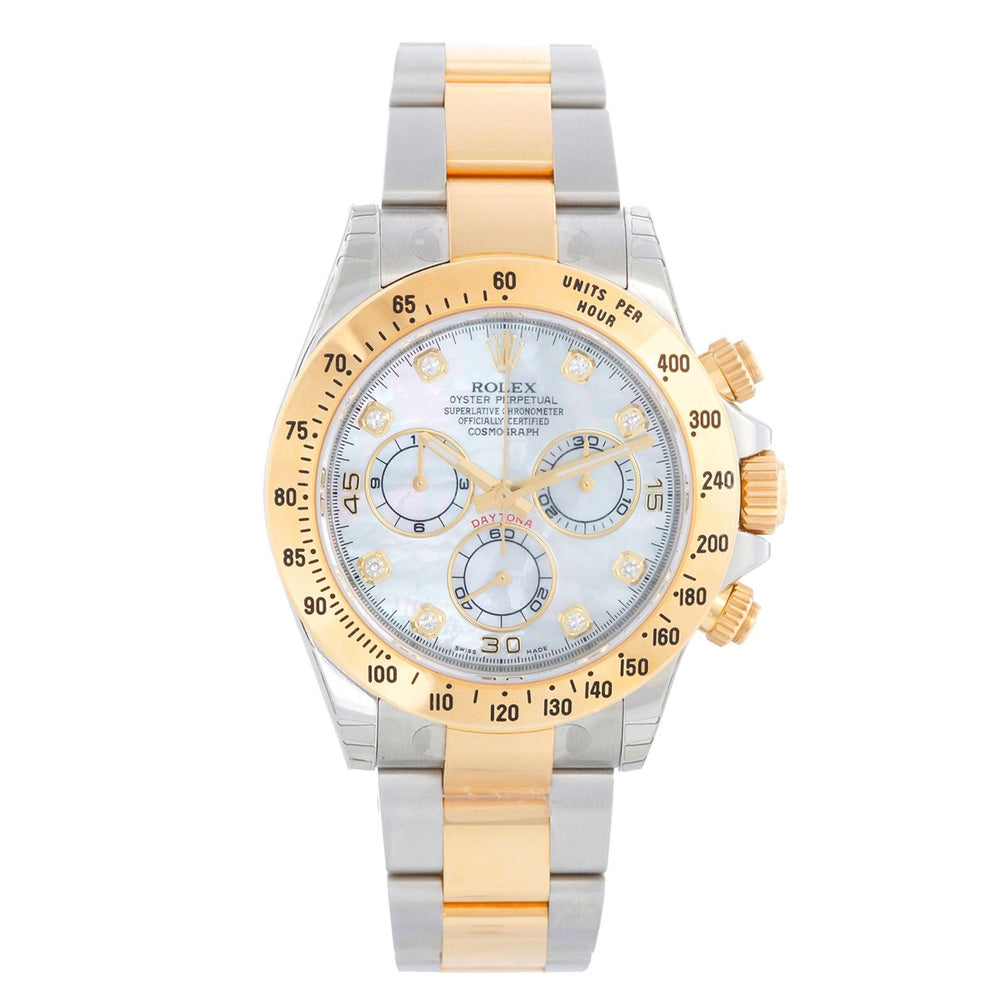 Rolex Cosmograph Daytona Mother of Pearl Diamond 116523