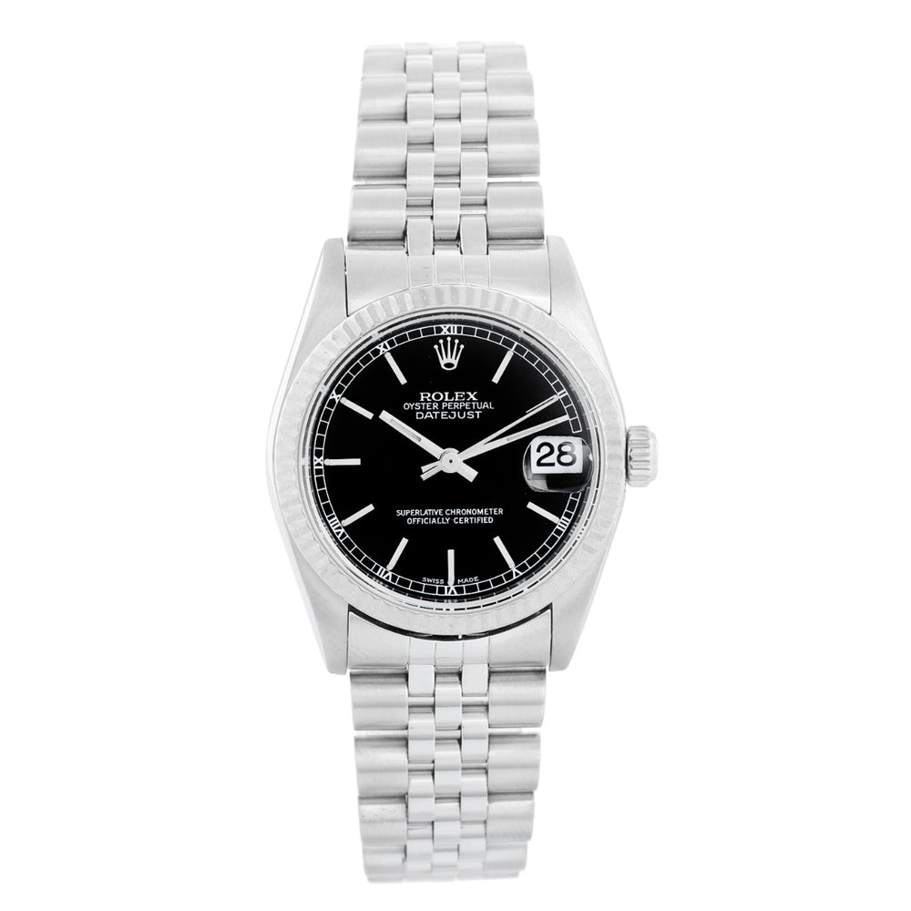 Rolex Midsize Stainless Steel Datejust Watch 78274