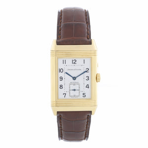 Jaeger - LeCoultre Day-Night Reverso 18k Yellow Gold Men's Watch (270154) 270.1.54