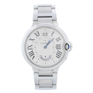 Cartier Ballon Bleu Two Timezone Midsize Stainless Steel Watch W6920011