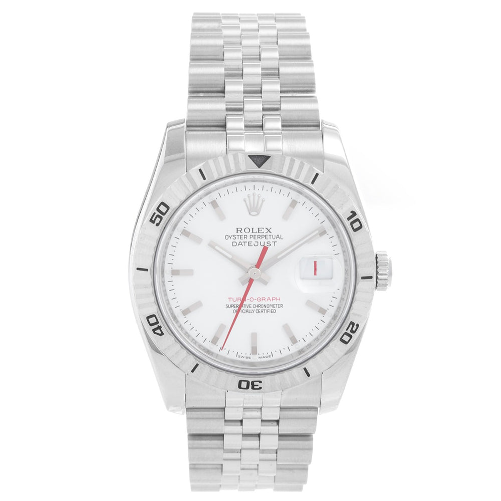 Rolex Turn-O-Graph Datejust Men's Stainless Steel Watch 116264
