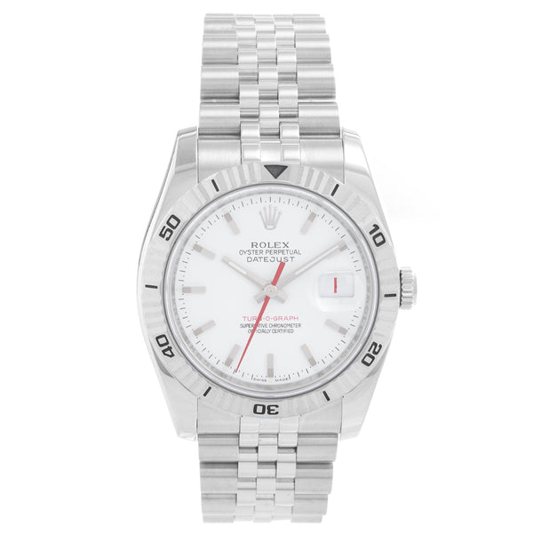 Rolex Turn-O-Graph Datejust Men's Stainless Steel Watch 116264