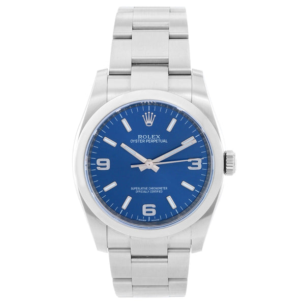 Rolex Oyster Perpetual Men's Stainless Steel Watch 116000