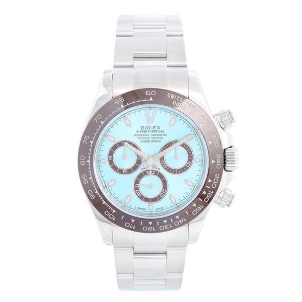 Men's Platinum Rolex Daytona Watch 116506