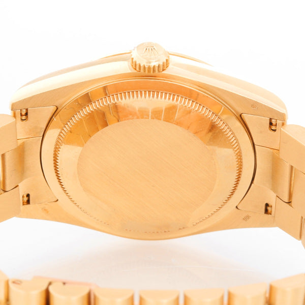 Rolex President Day-Date Men's Watch 118238 Champagne Wave Dial