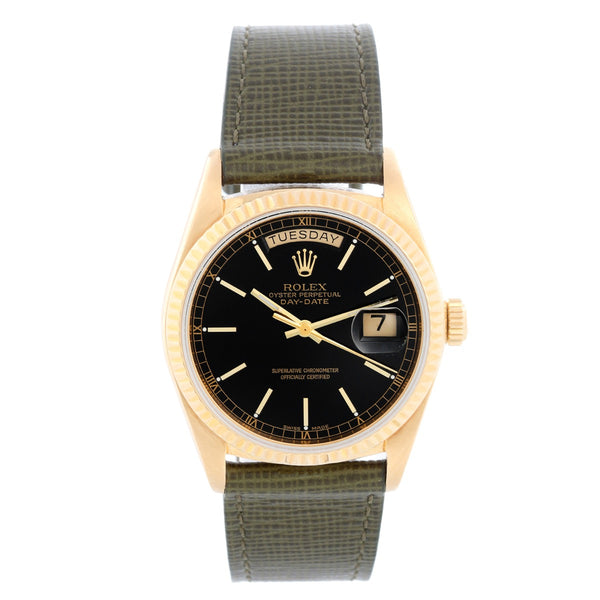 Men's Gold Day-Date Rolex President Watch 18038