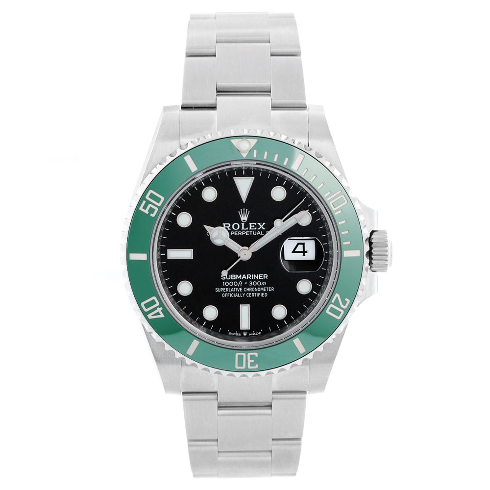 Rolex "Starbucks" Submariner Date Men's Stainless Steel Watch 126610LV