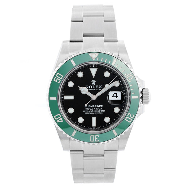 Rolex "Starbucks" Submariner Date Men's Stainless Steel Watch 126610LV
