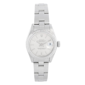 Rolex Ladies Datejust Stainless Steel Watch 69174