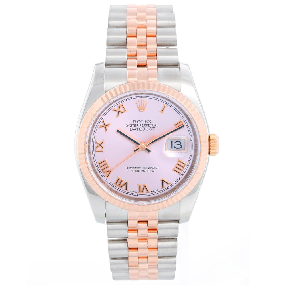 Rolex Datejust 116231 Men's 2-Tone Steel/Rose Gold Watch
