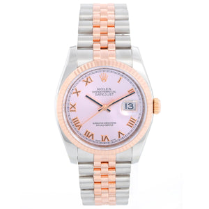 Rolex Datejust 116231 Men's 2-Tone Steel/Rose Gold Watch