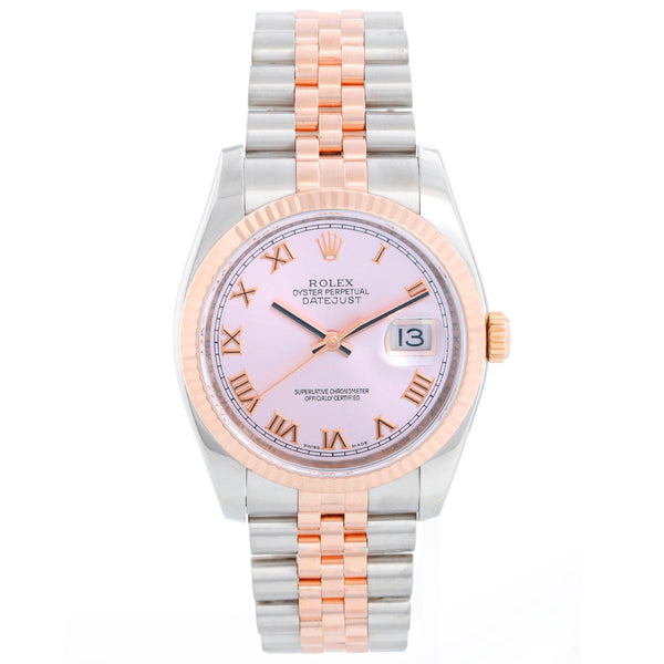 Rolex Datejust 116231 Men's 2-Tone Steel/Rose Gold Watch