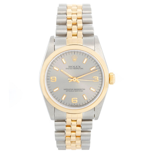 Rolex Oyster Perpetual 2-Tone Jubilee Mens Watch 67483