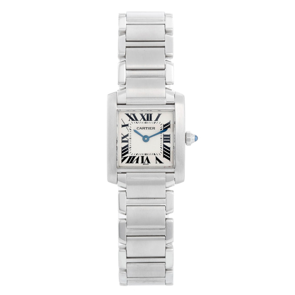 Cartier Tank Francaise Ladies Steel Watch W51008Q3 2300