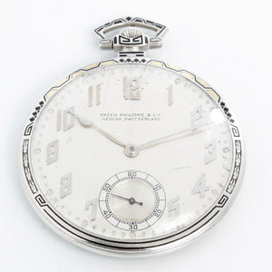 Vintage Platinum Patek Philippe Pocket Watch