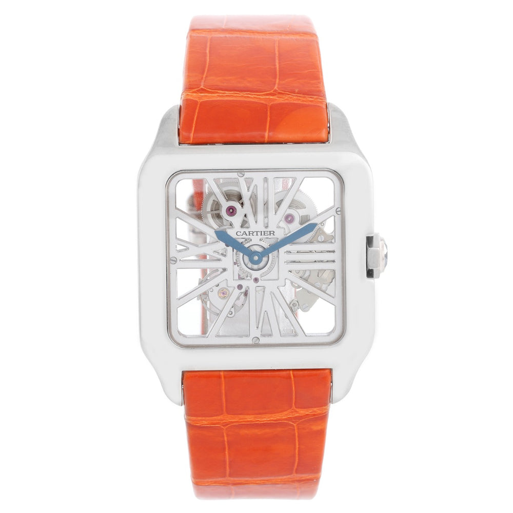 Cartier Dumont Skeleton XL Men's Watch W2020033