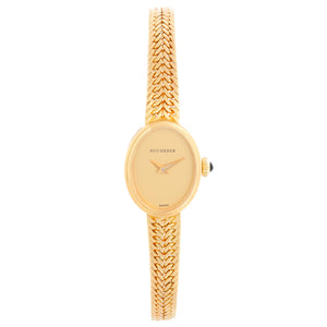 Vintage Ladies 18k Yellow Gold Bucherer Watch