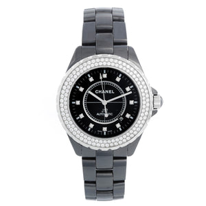 Chanel J12 Black Ceramic Automatic Large Unisex Watch