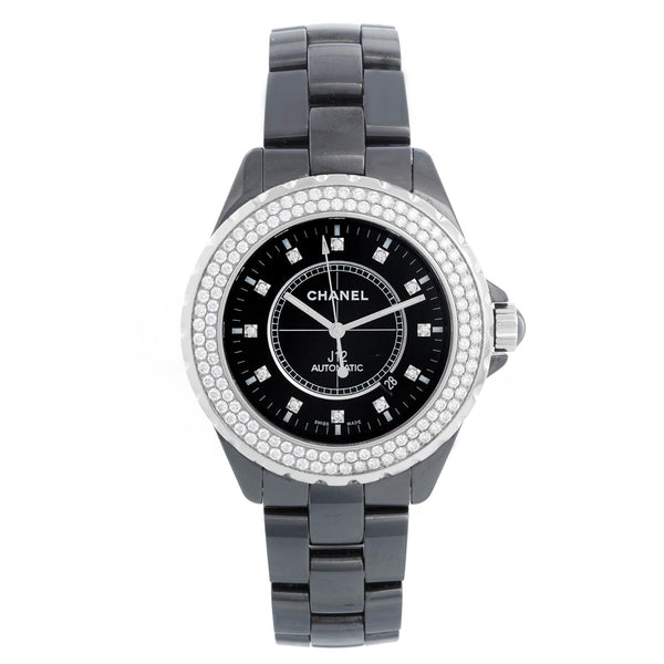 Chanel J12 Black Ceramic Automatic Large Unisex Watch