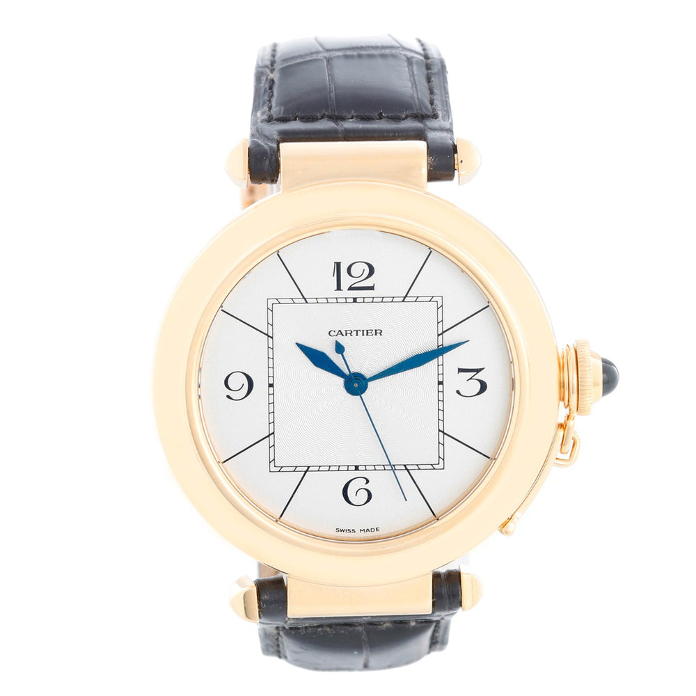 Cartier Pasha 18k Yellow Gold 42 MM Automatic Watch 2726