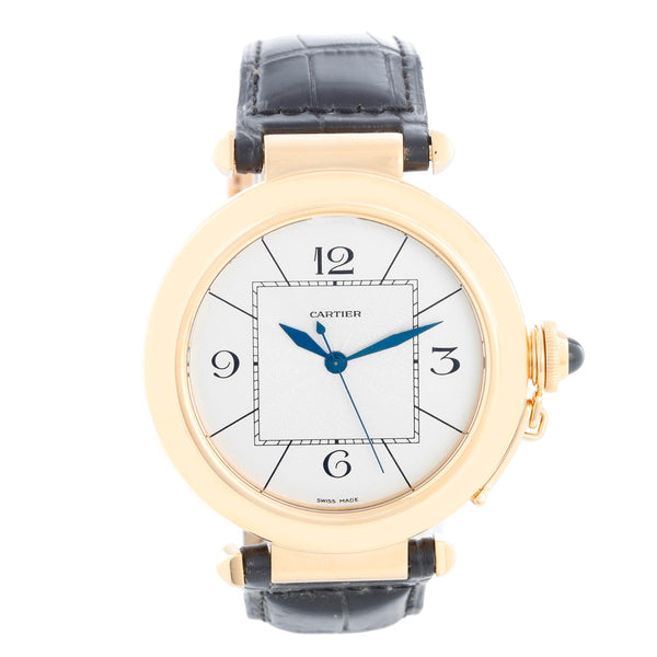 Cartier Pasha 18k Yellow Gold 42 MM Automatic Watch 2726