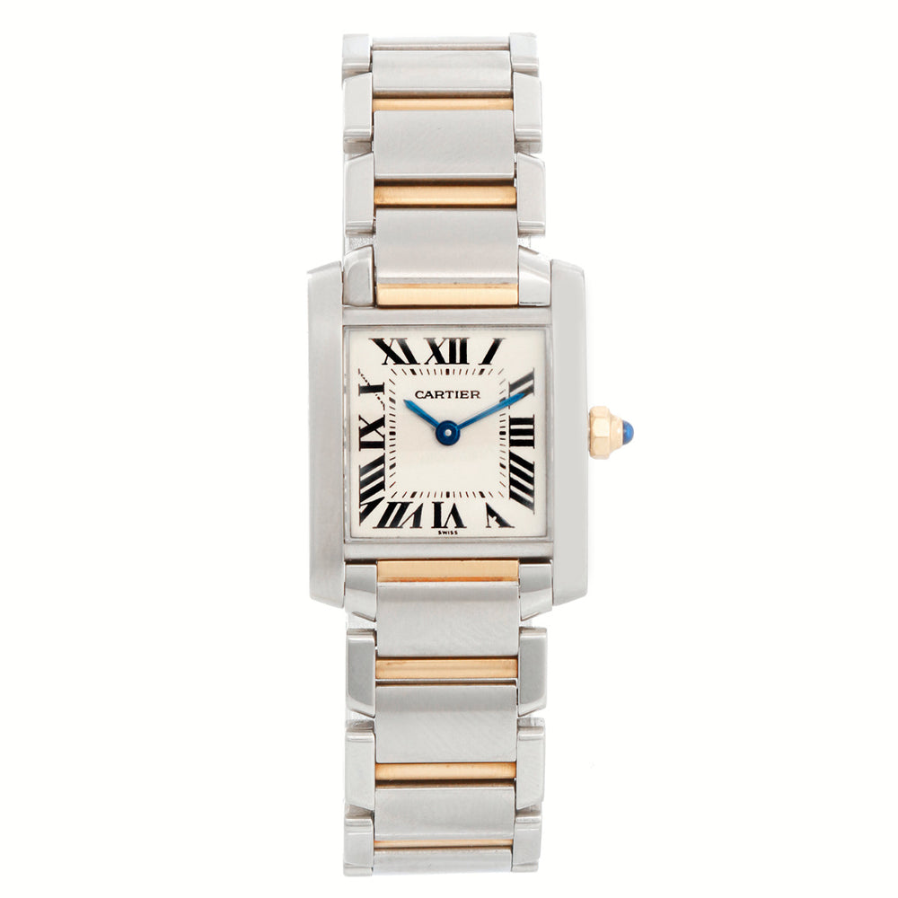 Cartier Tank Francaise Ladies  2-Tone Watch W51007Q4 2384