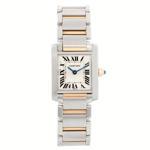 Cartier Tank Francaise Ladies  2-Tone Watch W51007Q4 2384