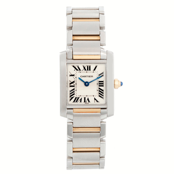 Cartier Tank Francaise Ladies  2-Tone Watch W51007Q4 2384
