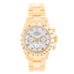 Men's Rolex Zenith Cosmograph Daytona Watch 16528