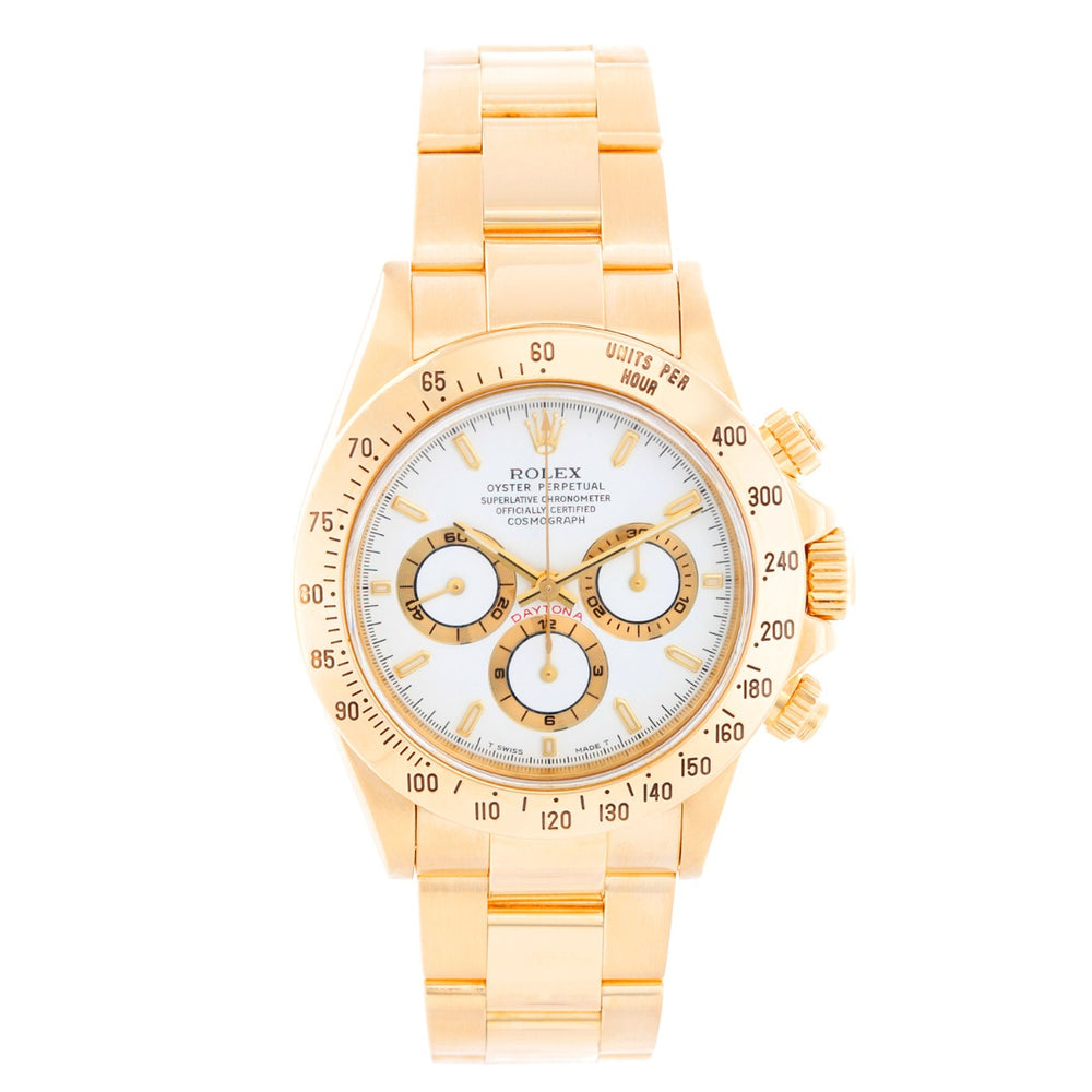 DeMesy Style: 91562 Men's Rolex Zenith Cosmograph Daytona Watch 16528