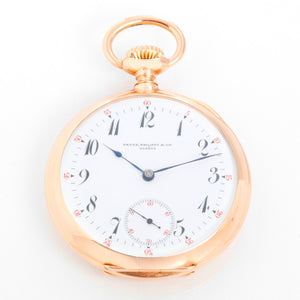 Patek Philippe 18K Rose Gold Pocket Watch