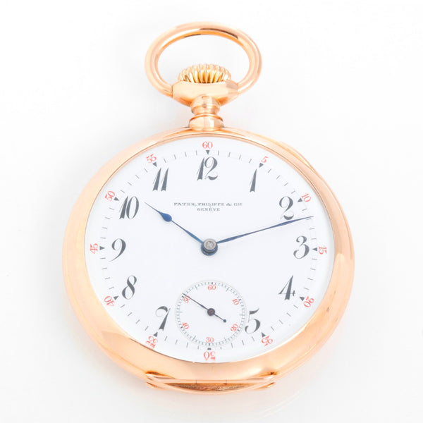 Patek Philippe 18K Rose Gold Pocket Watch