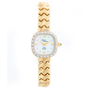 Michael Anthony 14K Yellow Gold Classic Watch