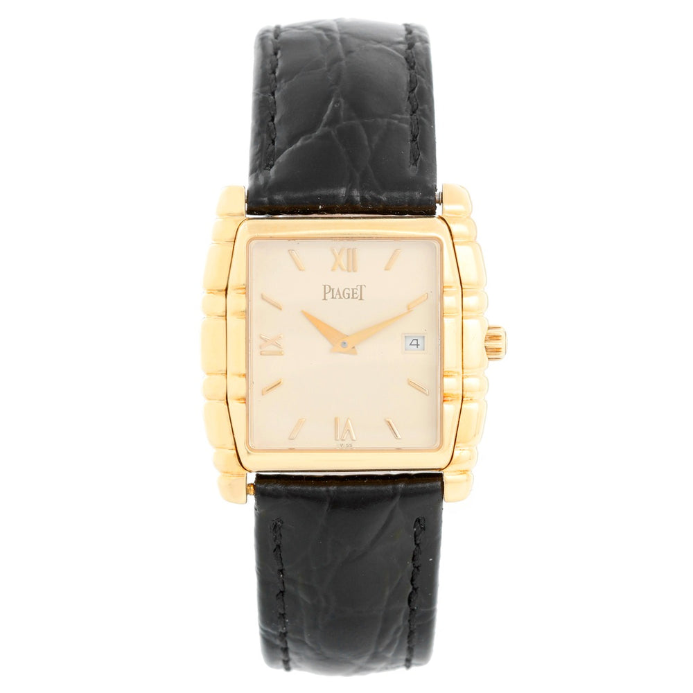Piaget Tanagra Men's 18k Yellow Gold Quartz Watch 17061