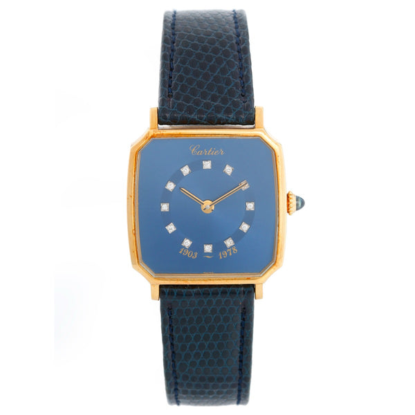 Cartier Henry Ford II Presentation 18K Yellow Gold Midsize Watch