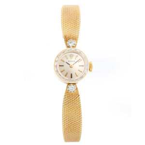 Vintage Rolex Ladies 14k Yellow Gold Watch Ref. 3523