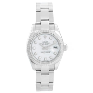 Rolex Lady Datejust Stainless Steel Ladies Watch 179174
