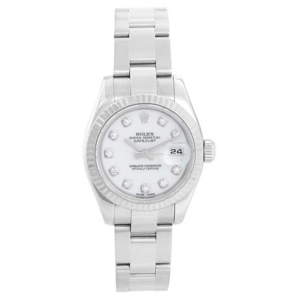 Rolex Lady Datejust Stainless Steel Ladies Watch 179174