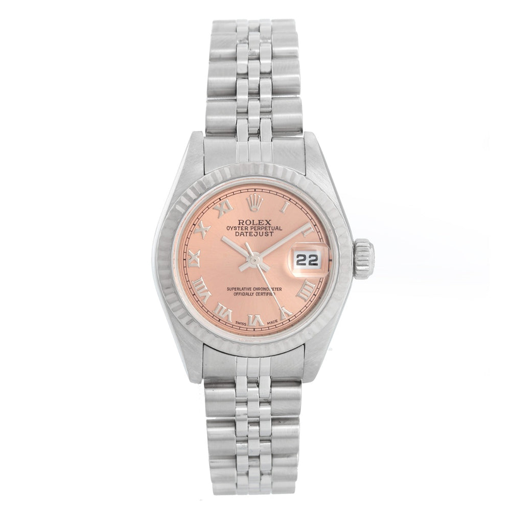 Ladies Rolex Datejust Watch 79174 Factory Salmon Dial
