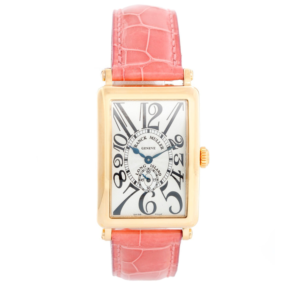 Franck Muller Long Island 18K Yellow  Gold Watch Ref 950 S6