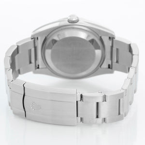 Rolex Air-King Stainless Steel Silver Stick Dial Watch 114200